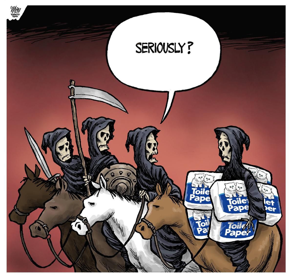 Four Horsemen (Image: Theo Moudakis/Toronto Star)