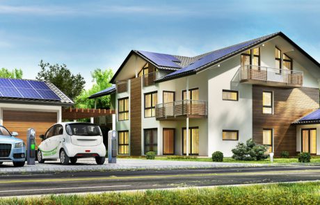 Solar charging your electric cars (Image: Shutterstock)
