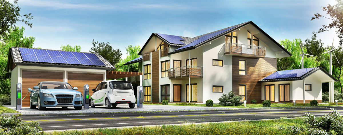 Solar charging your electric cars (Image: Shutterstock)