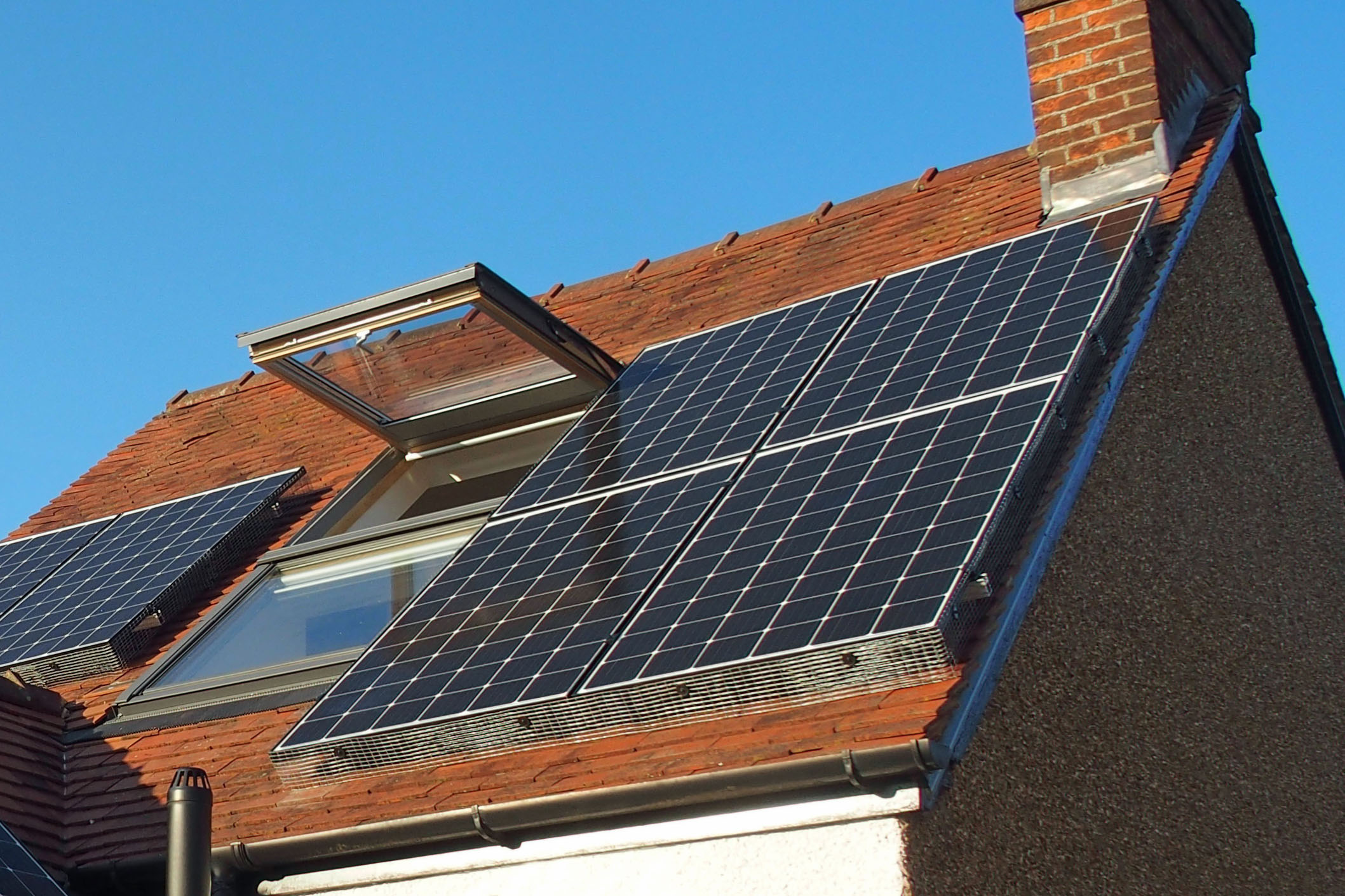 Solar Panel Installation Rates - Bird exclusion mesh