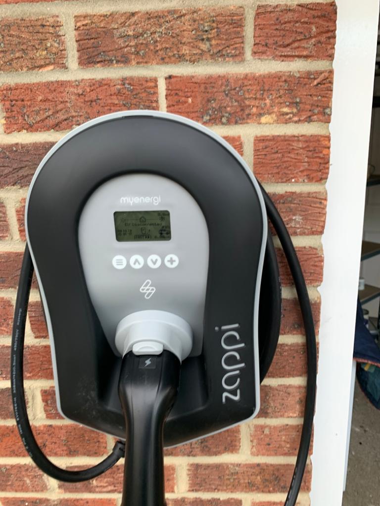 Electric Vehicle Market - We also installed a myEnergi Zappi electric car (EV) solar charging point for him
