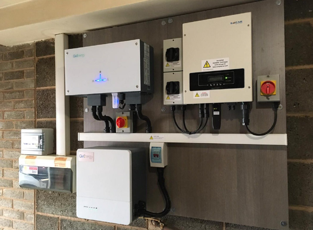 Installed GivEnergy battery system (Image: GivEnergy)
