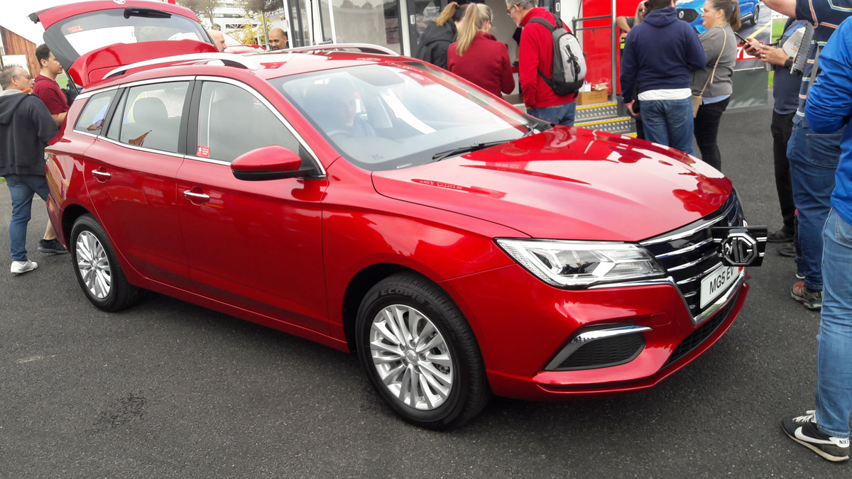 Battery-Powered Electric Cars - MG 5 EV estate (Image: TL/Tanjent)