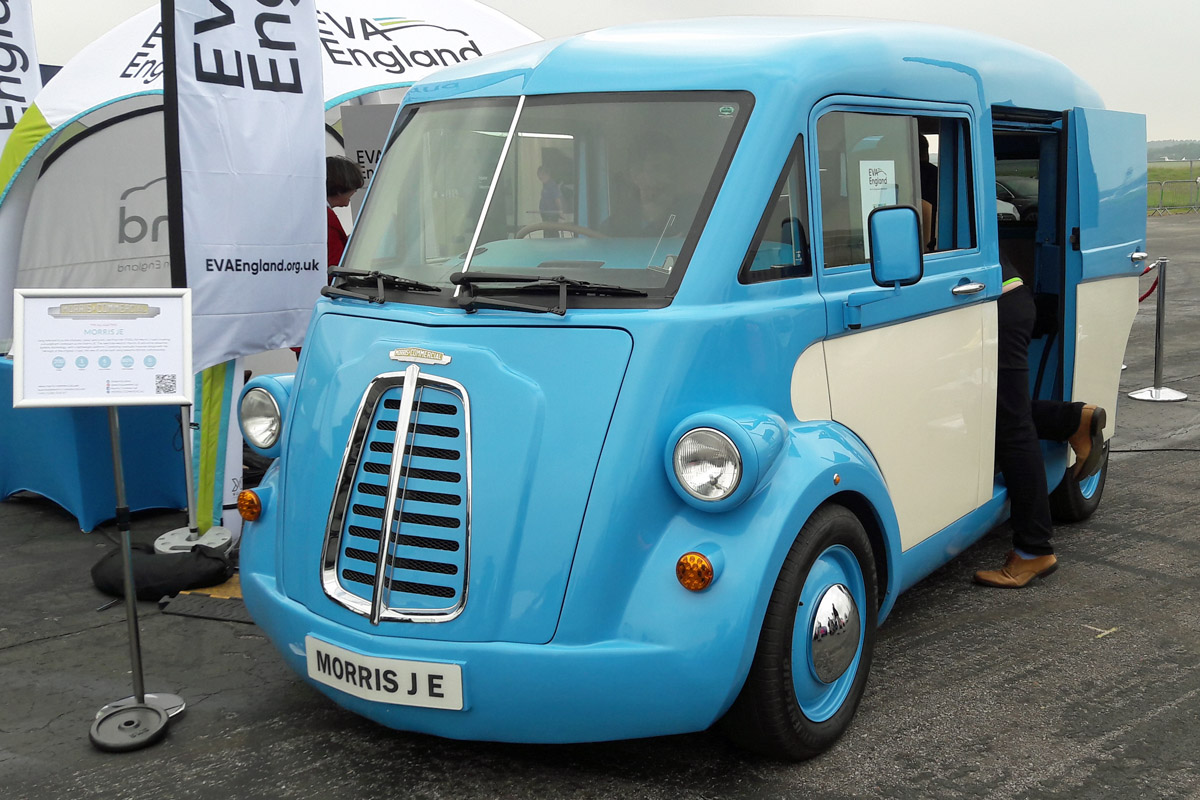 Morris JE electric delivery van (Image: TL/Tanjent)