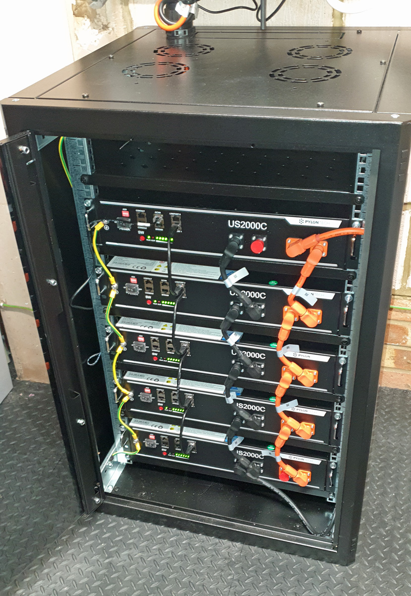 Close-up of a Tanjent Powerbanx home battery system (Image: Tanjent)